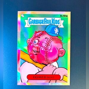 Homer Runt Silver Prizm Series 7 2024 Topps Chrome Garbage Pail Kids